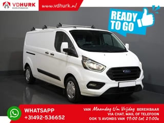 Ford Transit Custom L2 2.0 TDCI 130 pk Aut. READY2GO Carplay/ Camera/ Standkachel/ Cruise/ Trekhaak/ Stoelverw