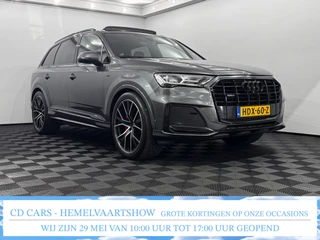 Hoofdafbeelding Audi Q7 Audi Q7 55 TFSI e quattro Pro Line S Plug-in S-line Leder, Pano, Parkeersensoren, Navi, Virtual desk, Elektrische achterklep, 340PK
