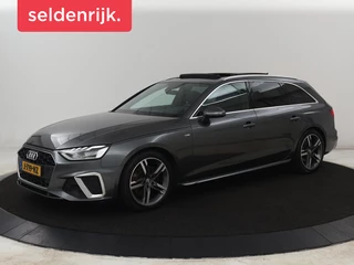 Audi A4 40 TFSI Launch edition Sport | Panoramadak |  Trekhaak | Sportstoelen | DAB | Carplay | Virtual Cockpit | Half leder | Full LED | Navigatie | Parkeerhulp | Sportstuur | S Line
