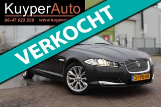 Hoofdafbeelding Jaguar XF Jaguar XF Sportbrake 2.2D S Premium Business Edition nette automaat vol leder trekhaak