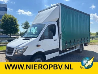 Mercedes-Benz Sprinter 524 BENZINE Automaat Airco ZEILENWAGEN/HUIFZEIL MARGE 6 CILINDER BENZINE 240PK