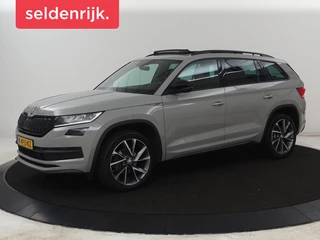 Hoofdafbeelding Škoda Kodiaq Skoda Kodiaq 1.5 TSI Sportline | Panoramadak |  Stoelverwarming | Leder/Alcantara | Camera | Carplay | Sfeerverlichting | Virtual Cockpit | Canton Sound | Navigatie | Keyless | 20'' | Memory | Full LED