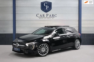 Mercedes-Benz A-klasse 200 AMG MULTIBEAM/VIRTUAL/SFEER/PANO/HALF LEDER+S.VERWARMING+MEMORY/19"/CAM/LINE/ACC/ECC/12 MDN GARANTIE!