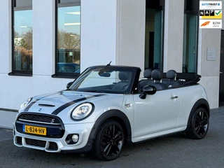 Mini Mini Cabrio 2.0 Cooper S 192 pk automaat John cooper works, leder, led, achteruitrijcamera, vele opties