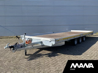 Eduard 6022 Plateau Multitransporter Autoambulance 3as 3500kg 600X220 cm Geremd Oprijplateau