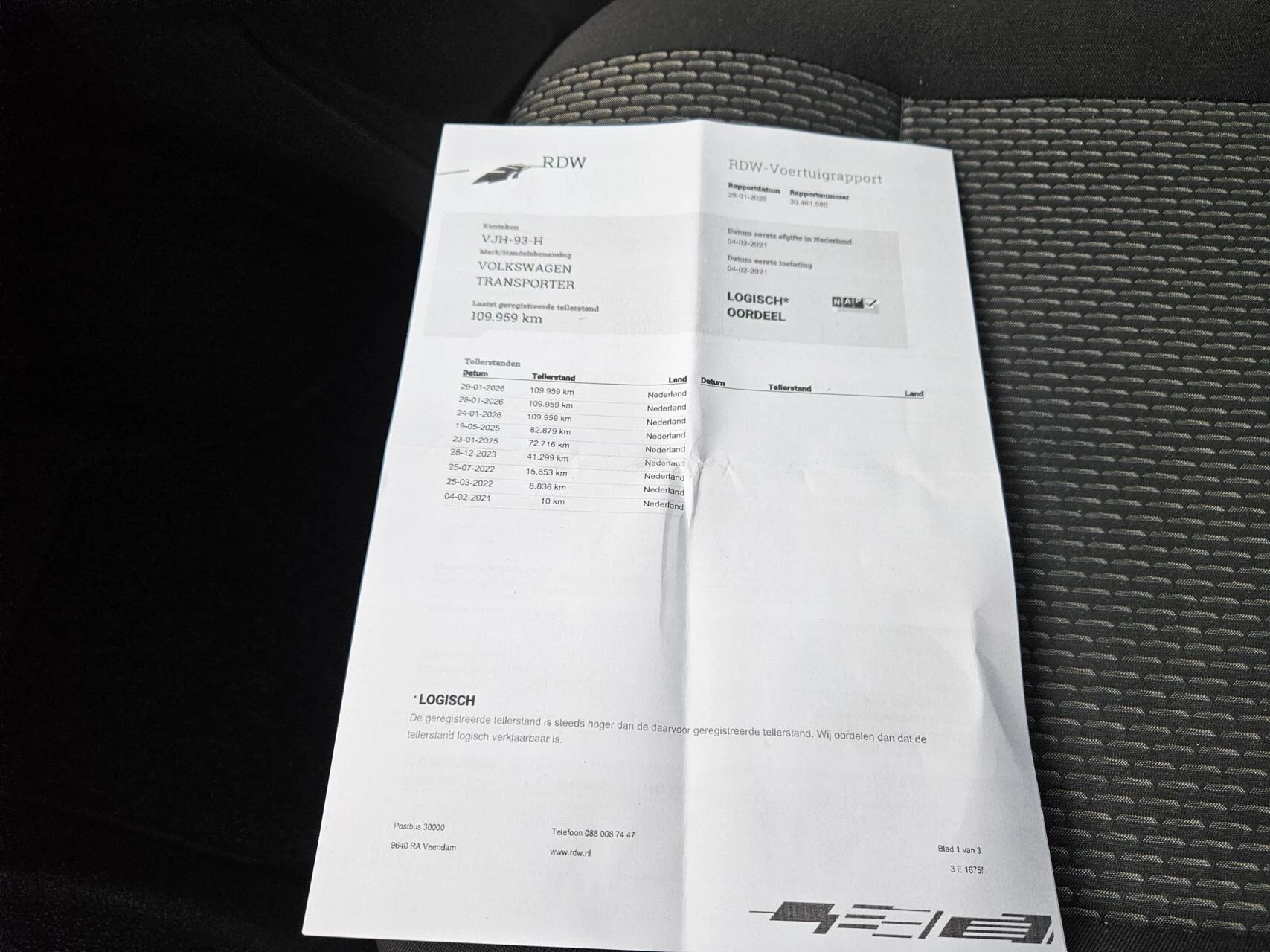 Hoofdafbeelding Volkswagen Transporter