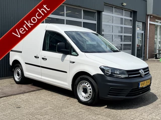 Volkswagen Caddy 2.0 TDI L1H1 Airco Cruise controle Trekhaak 1400kg trekgewicht Schuifdeur Telefoon verbinding Apple carplay kastinrichting Laderkasten 1e eigenaar 2-Persoons Euro 6