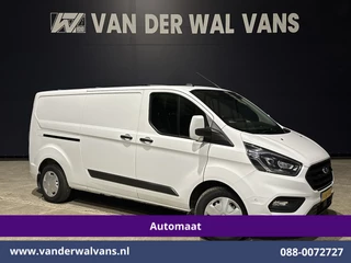 Ford Transit Custom 2.0 TDCI 131pk Automaat L2H1 Euro6 Airco | Xenon | Camera | Apple Carplay | LED | Adaptive Cruisecontrol | Trekhaak Android Auto, Stoelverwarming, Verwarmde voorruit, Dakdragers, Parkeersensoren, Bijrijdersbank, Achterklep
