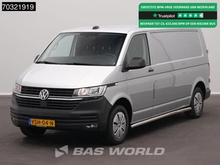 Volkswagen Transporter 110pk L2H1 Trekhaak Navi Airco Cruise Parkeersensoren Euro6 L2 Airco Trekhaak Cruise control