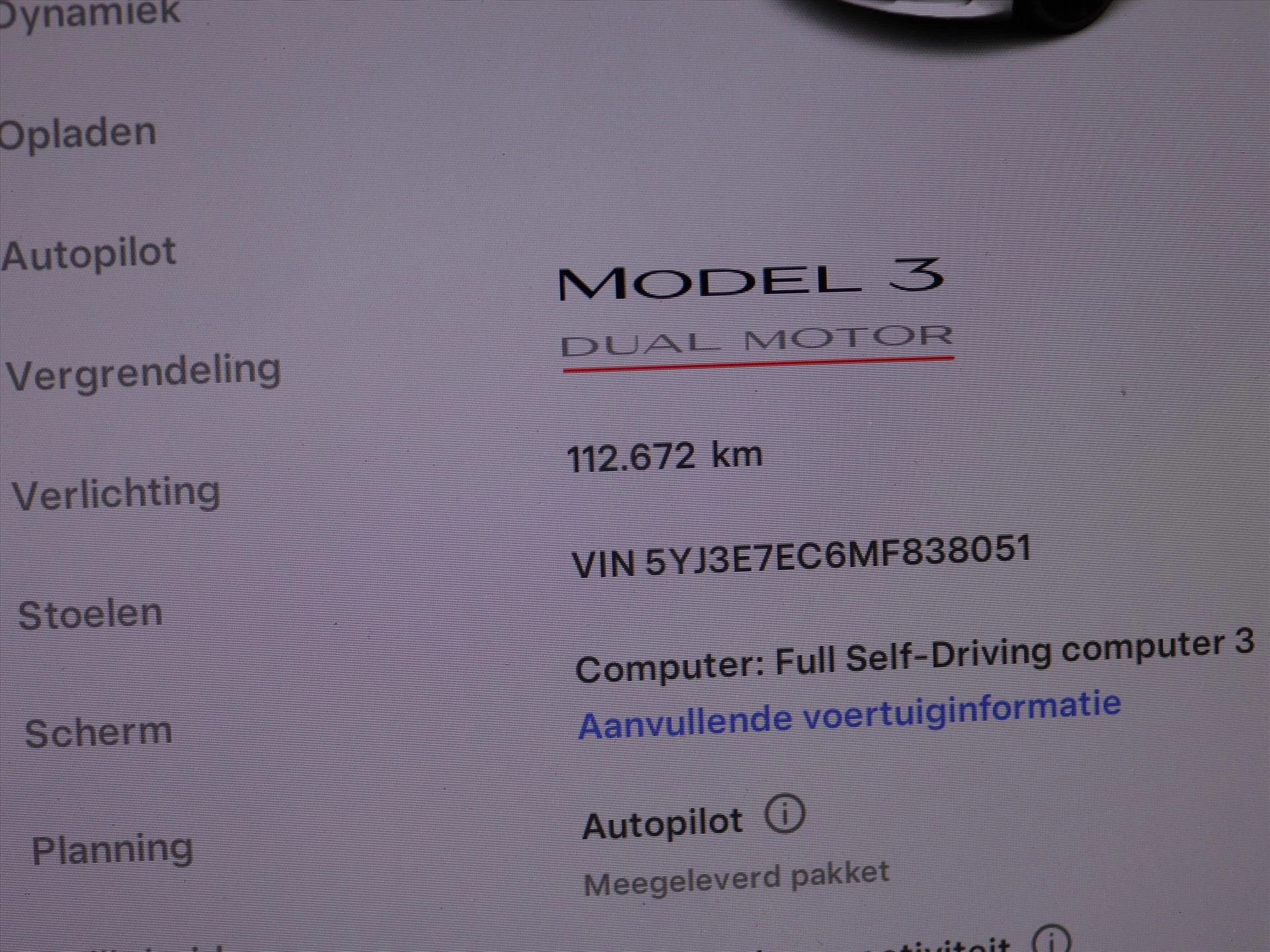 Hoofdafbeelding Tesla Model 3