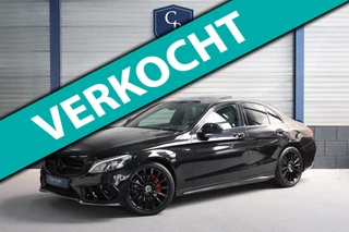 Mercedes-Benz C-klasse 200 / 63 AMG LED/SFEER/SCHUIFDAK/LEER+S.VERWARMING/19" LMVACC/ECC/12 MDN GARANTIE!