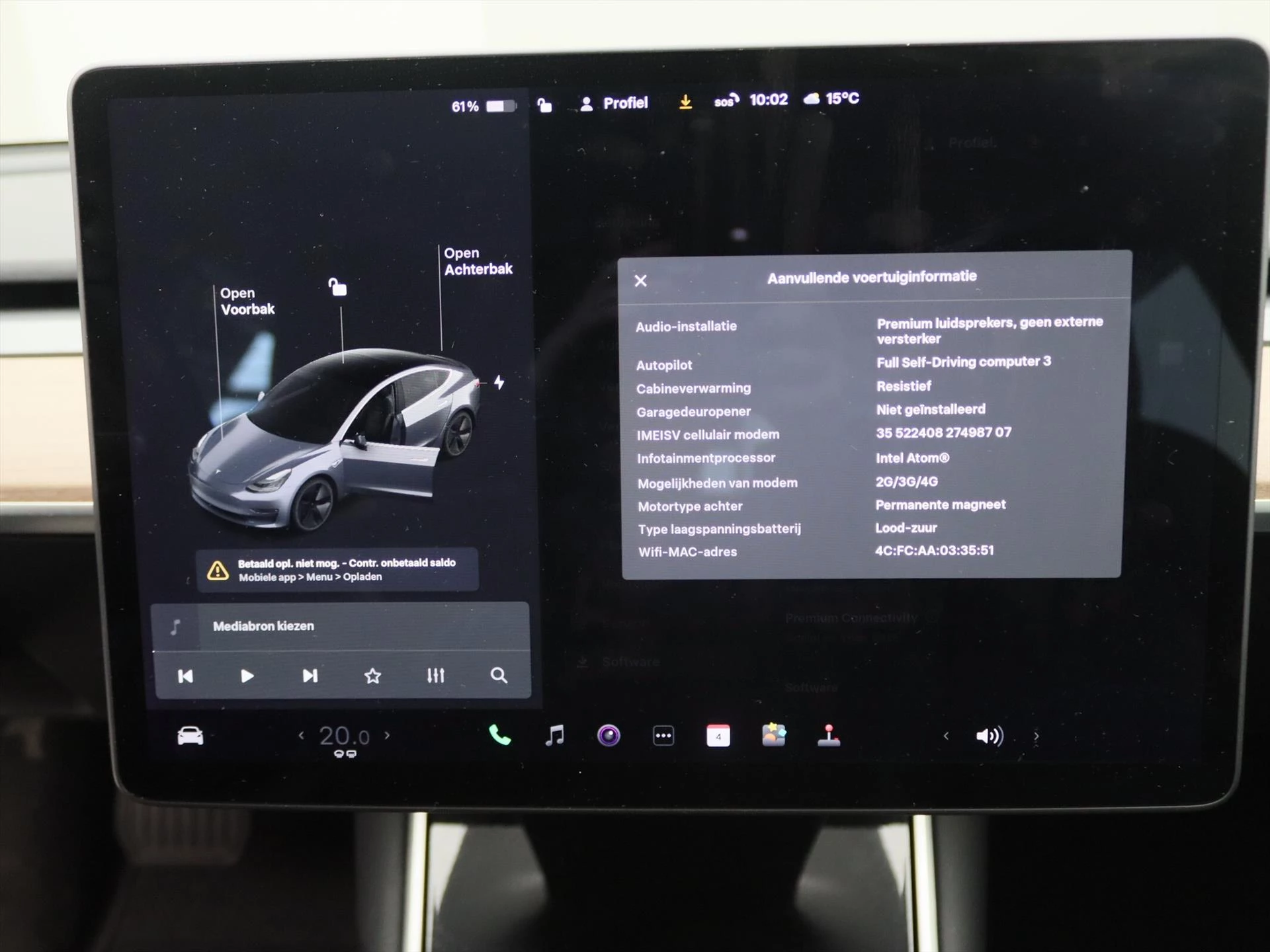 Hoofdafbeelding Tesla Model 3