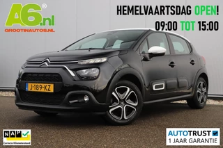 Citroen C3 1.2 PureTech Feel Navigatie Carplay Android Climate Cruise Control Rijstrooksensor Parkeersensor All-season banden!
