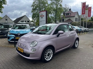 Fiat 500C 1.2 LOUNGE CABRIOLET / AIRCO / HALF LEDER / ELEK. RAMEN / PDC / 15'' LM-VELGEN