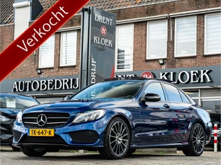 Mercedes-Benz C-Klasse 180 AMG Sport Edition 19 inch ORG NL PANO CAMERA NIGHT PAKKET TREKHAAK 37000KM!!