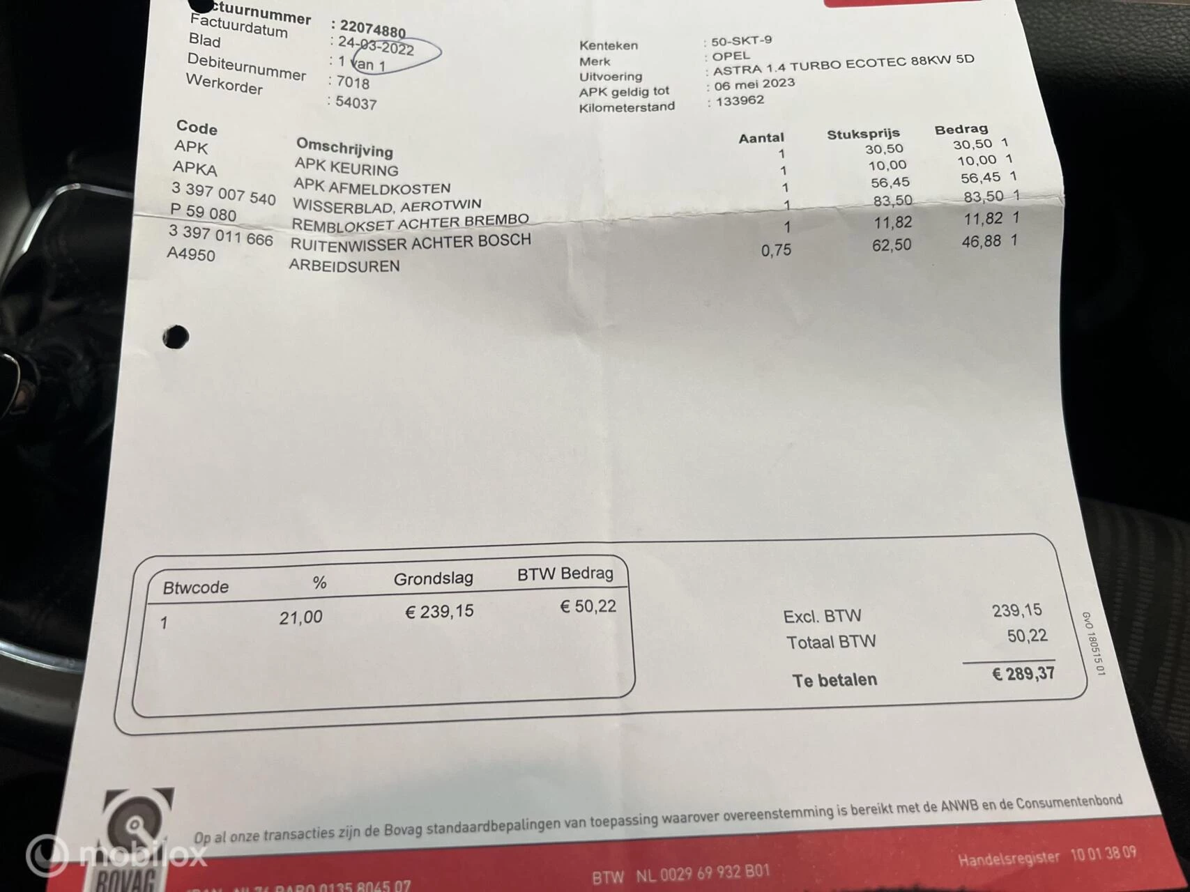 Hoofdafbeelding Opel Astra