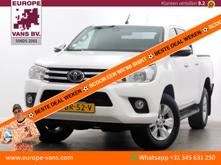 Toyota Hilux 2.4 D-4D-F 150pk E6 4WD 4x4 Double Cab Automaat 08-2019