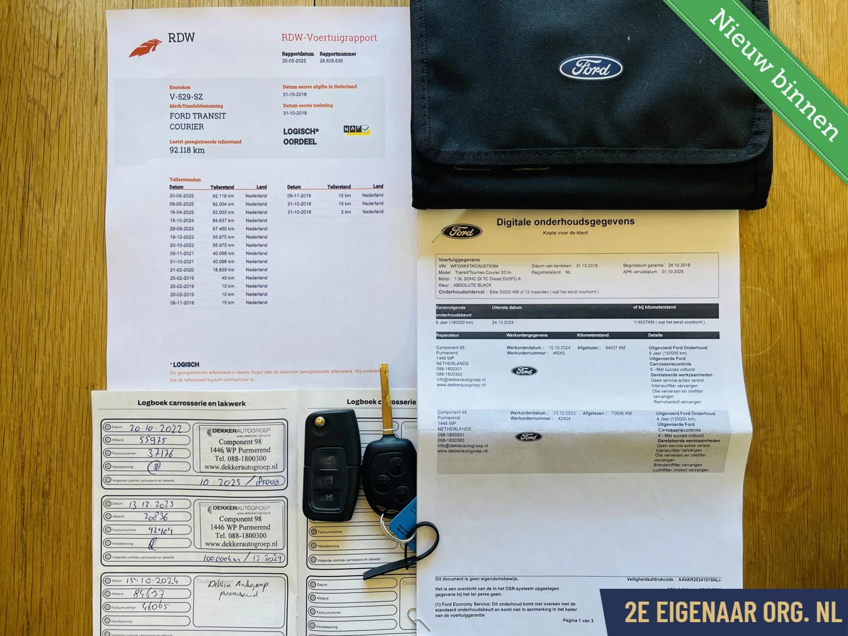 Hoofdafbeelding Ford Transit Courier
