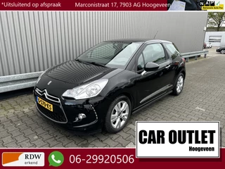 Hoofdafbeelding Citroën DS3 Citroën DS3 1.2 PureTech So Chic 133Dkm, A/C, CC, LM, – Inruil Mogelijk –