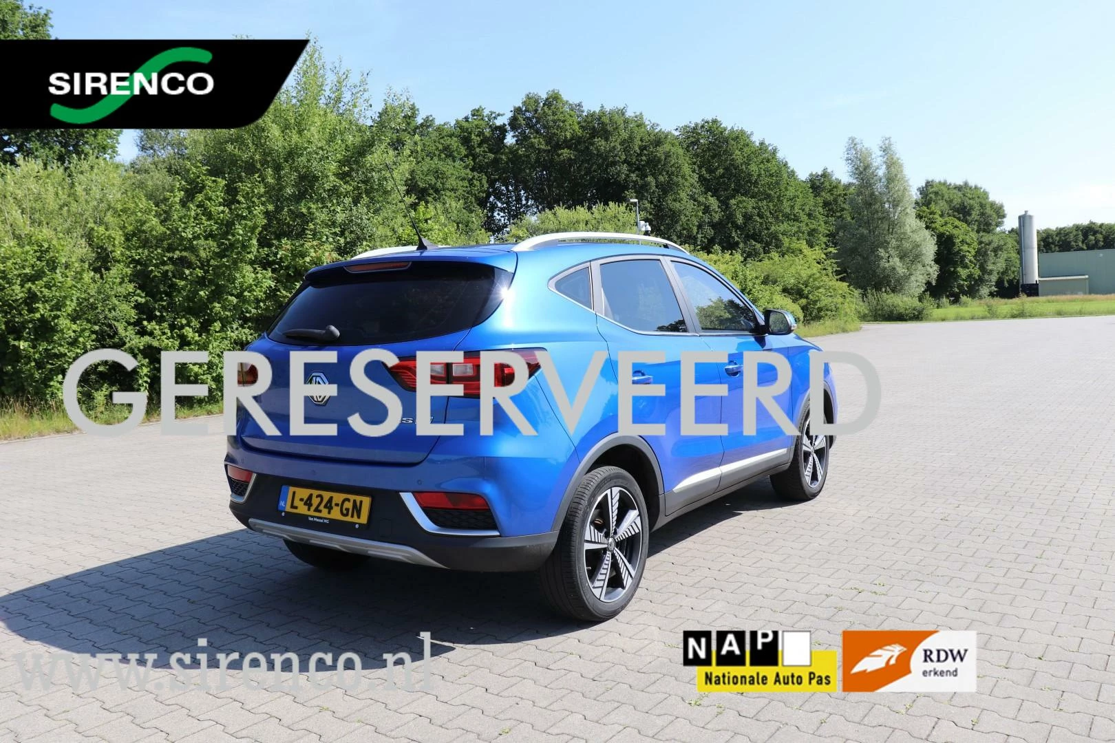 Hoofdafbeelding MG ZS EV