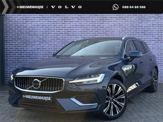 Hoofdafbeelding Volvo V60 Volvo V60 2.0 T6 Plug-in hybrid AWD Plus Bright | Google auto | Harman/Kardon | Adaptieve cruise | Memory | Stoelventilatie voor | Stoelverwarming V+A | Stuurverwarming | Keyless entry/start | Adaptieve cruise control |