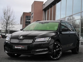 Škoda Superb Combi 1.4 TSI iV 218pk Sportline Business Pano Matrix ACC BSM DCC Elektr. Zetels Stuur/Stoel/Achterbank verw. Tr.haak VOL!!