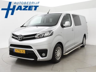 Toyota PROACE Worker 2.0 D-4D 177 PK AUT. 6-PERS. DUBBEL CABINE LONG + TREKHAAK | NAVIGATIE | TREEPLANKEN