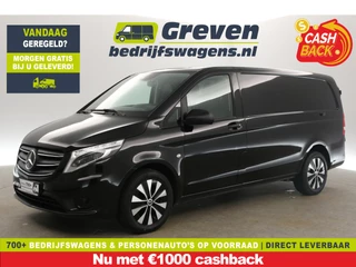 Mercedes-Benz Vito 119 CDI Lang | 191PK | Automaat | Clima | Camera | Cruise | LED | Navigatie | 3 Persoons | PDC | Trekhaak | 17"LMV