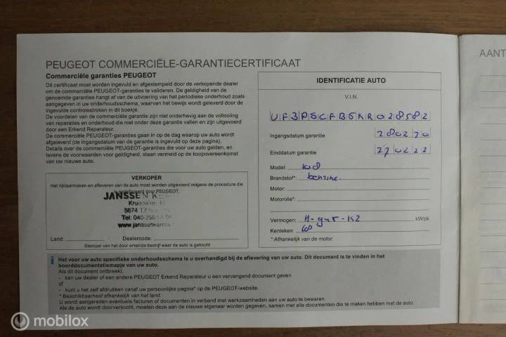 Hoofdafbeelding Peugeot 108