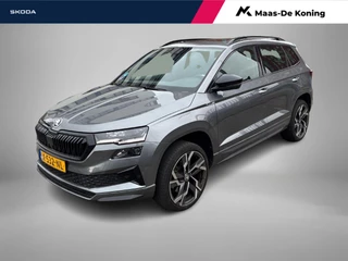 Skoda Karoq 1.5TSI/150PK DSG ACT Sportline Business · Panoramadak · Trekhaak · Apple/Android Car play · Garantie t/m 17-01-2028 of 100000km.