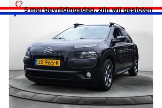 Citroën C4 Cactus 1.2 PureTech Shine 1e-Eig. Keurig-Onderh. BOVAG-Garantie, NL-Auto. Achteruitrijcamera, Navigatie, Cruise-Control, Parkeersensoren, Airco/Climate, Black-Edition