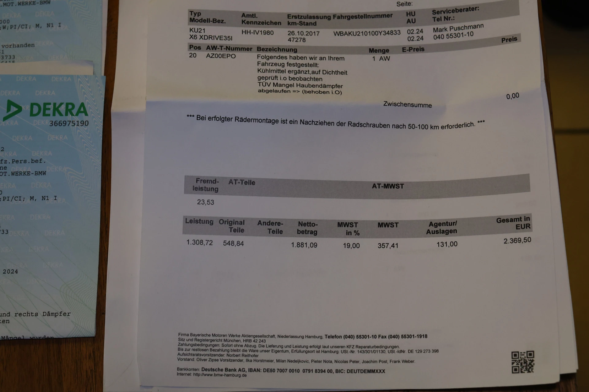 Hoofdafbeelding BMW X6