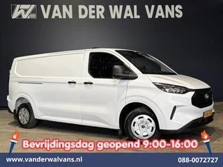 Ford Transit Custom 2.0 TDCI 136pk L2H1 Fabrieksgarantie Euro6 Airco | Camera | Apple Carplay | LED Cruisecontrol, Android Auto, Verwarmde Voorruit, Parkeersensoren, Bijrijdersbank, 2800kg trekvermogen