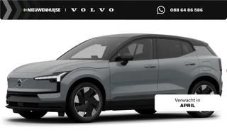 Hoofdafbeelding Volvo EX30 Volvo EX30 Single Motor Extended Range Plus Europa 69 kWh | Camera | Adaptieve Cruise Control | Climate | Carplay | Keyless | Warmtepomp | Elektrisch Bedienbare Achterklep |