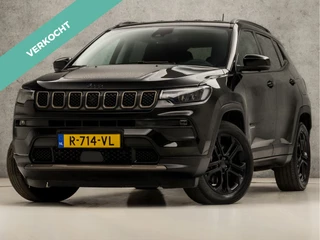 Jeep Compass 4xe 240 Plug-in Hybrid Electric Upland 240Pk Automaat (VIRTUAL COCKPIT, APPLE CARPLAY, GROOT NAVI, 360 CAMERA, LEDER, SPORTSTOELEN, ADAPTIVE CRUISE, GETINT GLAS, NIEUWSTAAT)