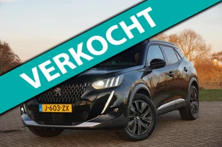 Peugeot 2008 Peugeot 2008 1.2 130PKGT AUT | Noir Perla | Zwarte hemel/AppleCarplay/Camera/NAV/Half-Leder - Chique & Sportief!