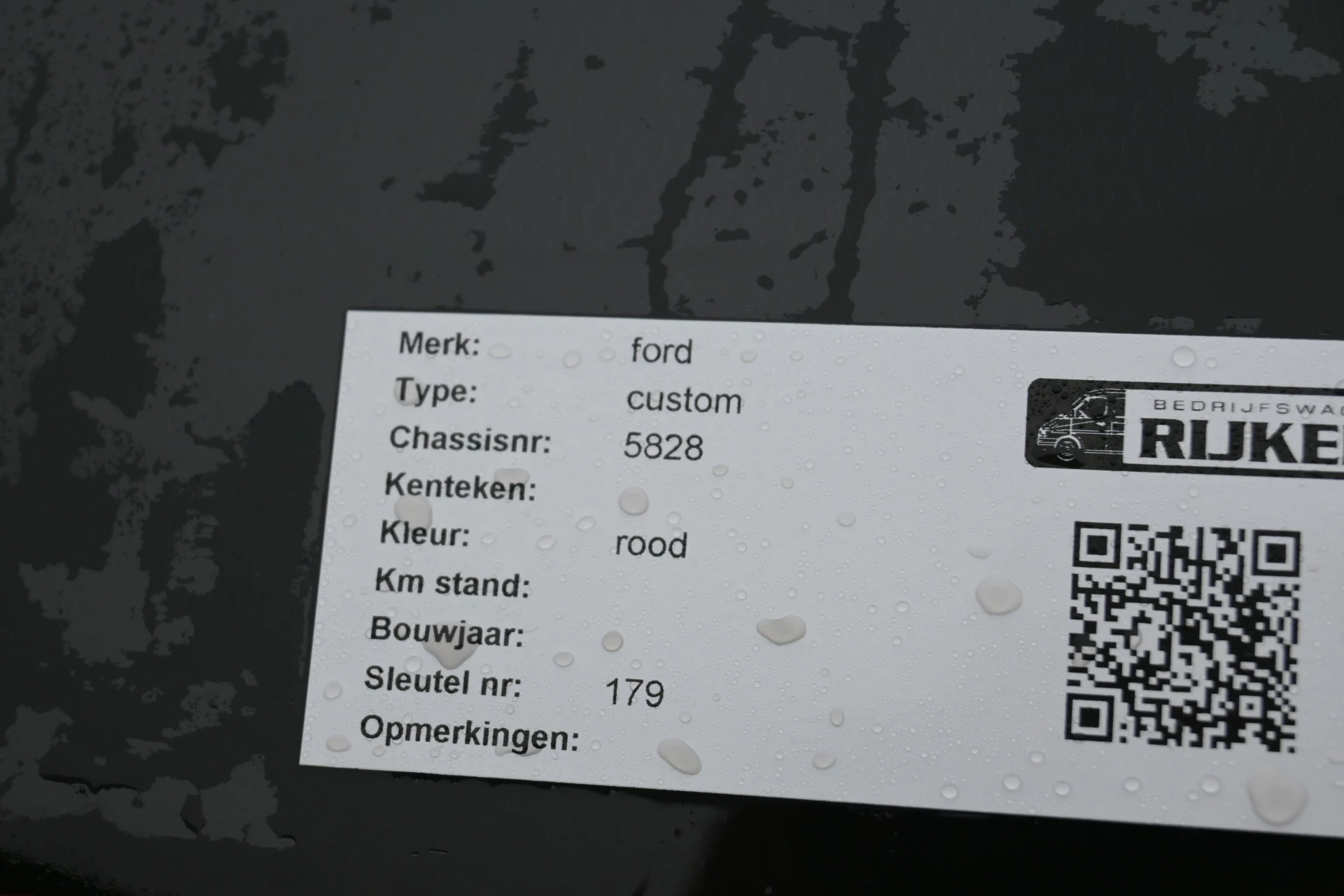Hoofdafbeelding Ford Transit Custom