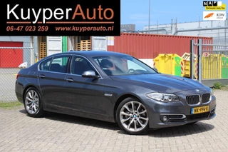 BMW 5-serie 520i Luxury Edition AUTOMAAT VOL LEDER MULTI MEDIA DEALER ONDERHOUDEN