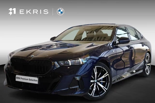 BMW 5 Serie Sedan 520i | M Sport Pro | Glazen Panoramadak | Stuur & Stoelverwarming | Leder | Active Cruise Control | Harman Kardon | 20" M Sterspaak | Lentevoordeel