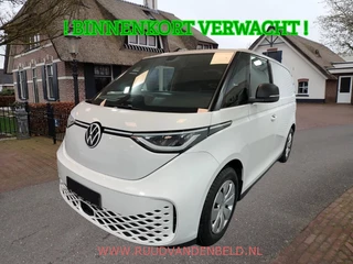 Hoofdafbeelding Volkswagen ID. Buzz Cargo Volkswagen ID. Buzz Cargo 77kWh 94%SOH 3-ZITS / TREKHAAK / LED / ADAPTIEVE CRUISE / CARPLAY
