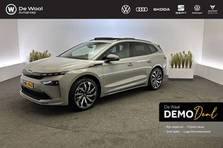Hoofdafbeelding Škoda Enyaq iV Skoda Enyaq 85 286pk Sportline | Park Assist, Trekhaak Zwenkbaar, Panoramadak |