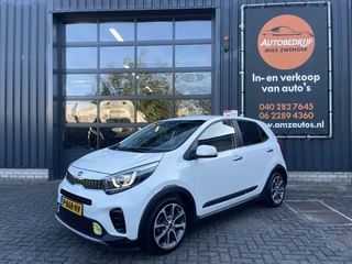 Hoofdafbeelding Kia Picanto Kia Picanto 1.0 T-GDI 100PK X-Line CARPLAY|CAMERA|LEER|NAVIGATIE|LED|CLIMA-AIRCO