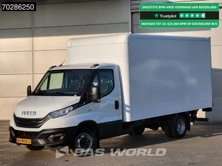 Iveco Daily 35C16 Automaat Laadklep Bakwagen Dubbellucht Airco Camera Euro6 Meubelbak Koffer 20m3 Airco