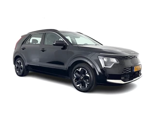 Kia Niro EV DynamicLine 64.8 kWh [ 3-Fase-11kW] {SOH-100%} (INCL-BTW) *LEATHER-FABRIC | ADAPTIVE-CRUISE | DIGI-COCKPIT | KEYLESS | CAMERA | DAB | COMFORT-SEATS | SHIFTPADDLES | ECC | PRIVACY-GLASS | PDC | 17''ALU*