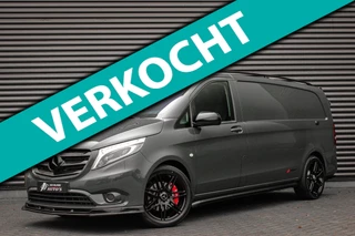 Hoofdafbeelding Mercedes-Benz Vito Mercedes-Benz Vito 190PK LANG 4X4 JB- EDITION FULL BLACK / AMG / SPOILER / VERLAGINGSVEREN / NAVIGATIE / SIDE- BARS / FULL / NAVI