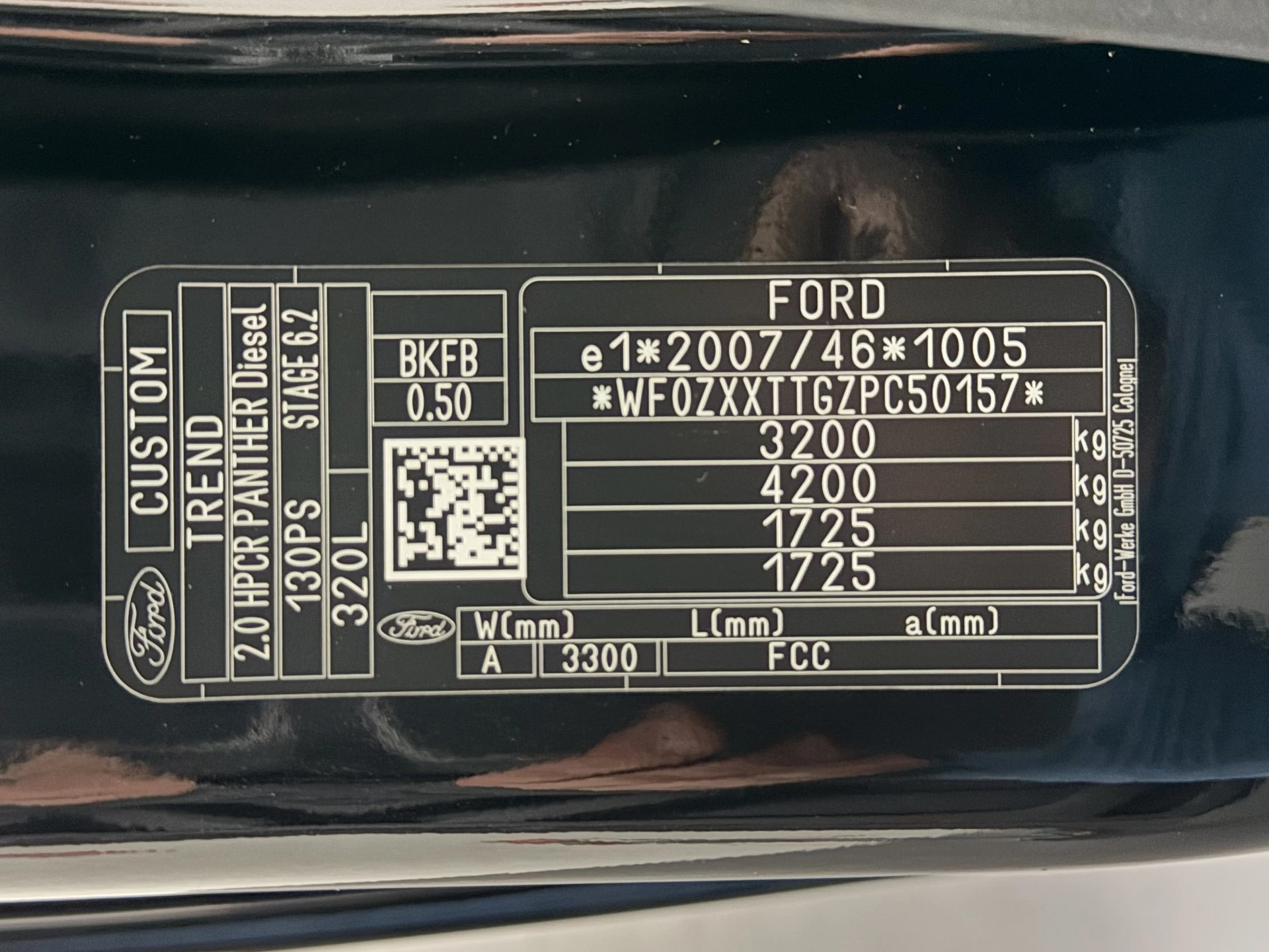 Hoofdafbeelding Ford Transit Custom