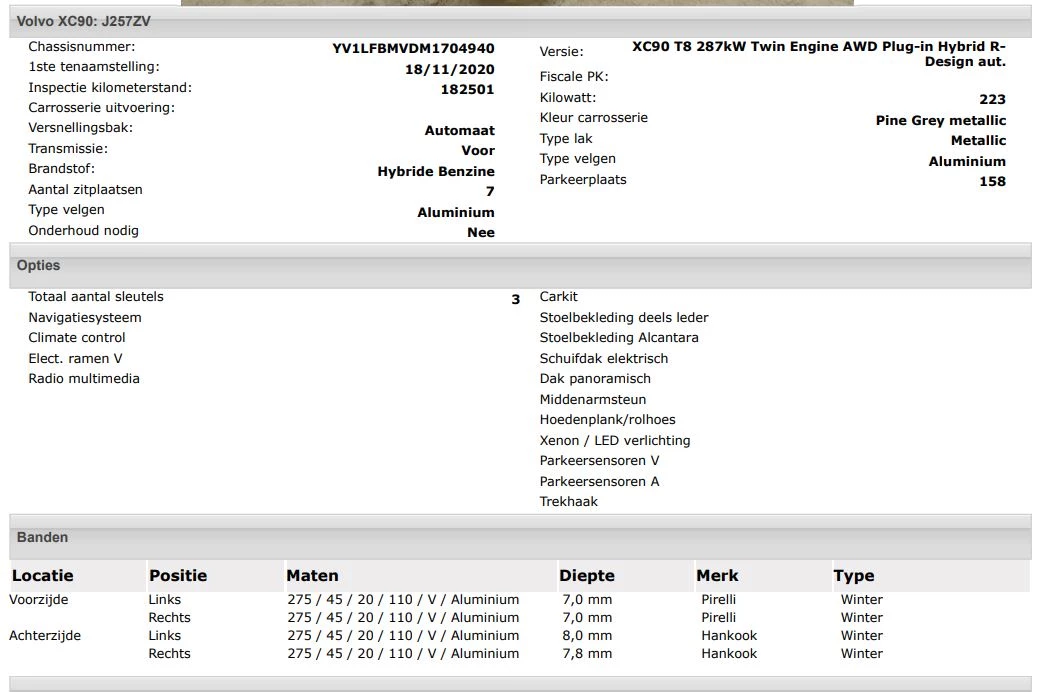 Hoofdafbeelding Volvo XC90