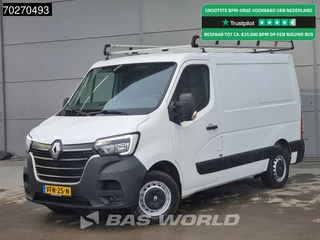 Renault Master 135PK L1H1 Airco Trekhaak Navi Imperiaal L1 7m3 Airco Trekhaak