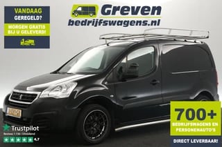 Peugeot Partner 1.6 BlueHDi L1H1 Airco 17"LMV Imperiaal Sidebars Schuifdeur Trekhaak