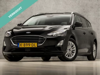 Ford Focus Wagon 1.0 EcoBoost Titanium X Automaat (VIRTUAL COCKPIT, APPLE CARPLAY, GROOT NAVI, STUUR/STOELVERWARMING, SPORTSTOELEN, ADAPTIVE CRUISE, KEYLESS, GETINT GLAS, CAMERA, NIEUWSTAAT)